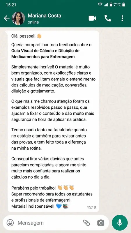 Depoimento de estudante 3