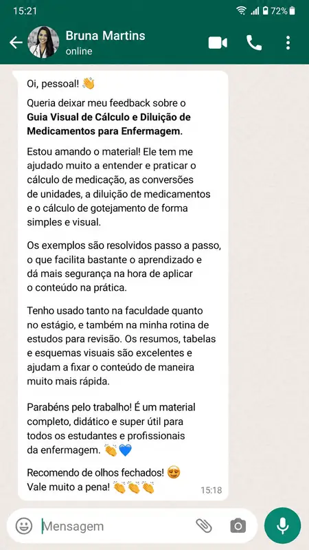 Depoimento de estudante 6