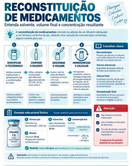 Página do Guia Visual 5 - Cálculo e Diluição